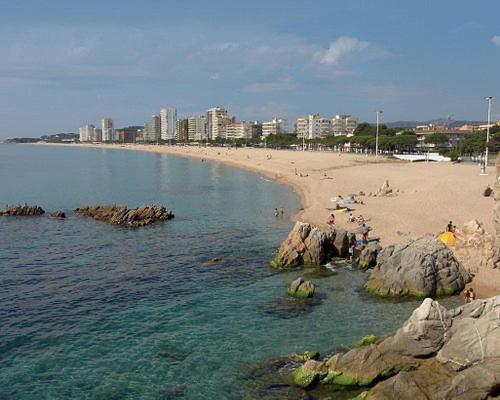 Encantador Piso En Primera Linea De Mar Platja d'Aro Exterior foto